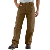 Loose Fit Washed Duck Utility Work Fit Pant