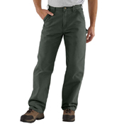 Loose Fit Washed Duck Utility Work Fit Pant