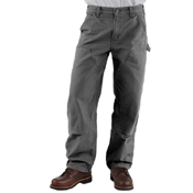 Washed Duck Double-Front Work Dungaree