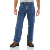 Loose/Original-Fit Washed Work Dungaree