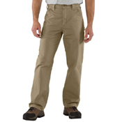 Loose Fit Canvas Utility Work Pant