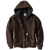 Sandstone Quilted Flannel-Lined Active Jacket