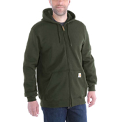 Loose Fit Midweight Zip-Front Sweatshirt 