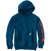 Loose Fit Midweight Logo Sleeve Graphic Sweatshirt