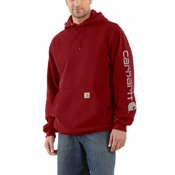 Loose Fit Midweight Logo Sleeve Graphic Sweatshirt