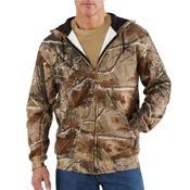 Work Midweight Zip Front Hooded Sweatshirt