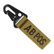 Blood Type Key Chain