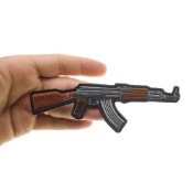 AK 47 Patch Right Assault Rifle Gun