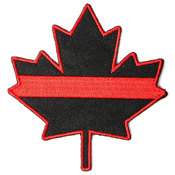 Canadian Maple Leaf Patch 3x3.2 Inch