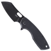 Plain Edge - Pilar Large Folding Knife - Black