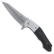 Eraser G10 Handle Razor Blade Folding Knife