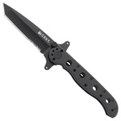 M16-10KSF Tanto EDP Finish Blade Half Serrated Knife