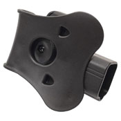 M&P Tactical Polymer Holster Right - Black - Fits S&W M&P 9mm/Tokyo Marui/WE/VFC M&P9