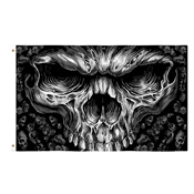 Shredder Skull Flag