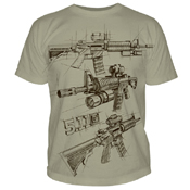 5.11 AR Sketch Logo T-Shirt