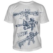 5.11 AR Sketch Logo T-Shirt