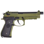 GPM92 Green Gas Blowback Airsoft Pistol