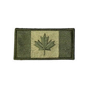 Small Olive Canada 2 x 1 Inch Patch Iron On