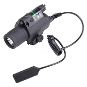 200 Lumen LED Flashlight w/ Laser Sight