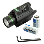 200 Lumen LED Flashlight w/ Laser Sight