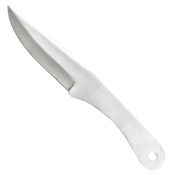Gear Stock Throwing Knife With Sheath - 1 Piece