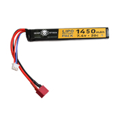 Deans Connector Stick LiPo Battery - 7.4V 1450mAh