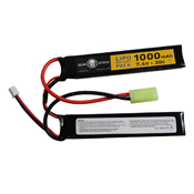Small Tamiya Connector Butterfly LiPo Battery - 7.4V 1000mAh