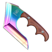 4.75 Tang Wood Handle Square Hunting Knife