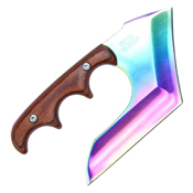 4.75 Tang Wood Handle Square Hunting Knife