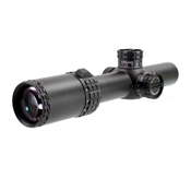 Alpha 6 1-6x24 30mm Rifle Scope with CQ1 Moa Reticle