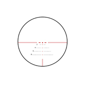 Alpha 6 1-6x24 30mm Rifle Scope with CQ1 Moa Reticle