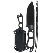 Becker Necker Drop-Point Blade Neck Knife - Black