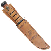 7 Inch Blade Fighting Knife w/ Leather Sheath