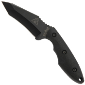 TDI/Hinderer Hell Fire Black Recurve Tanto Fixed Blade Knife
