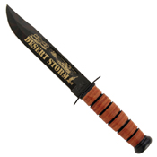 Desert Storm Leather Handle Fighting Knife