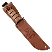 Desert Storm Leather Handle Fighting Knife