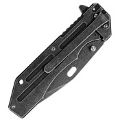 Lifter Blackwash Finish Tanto Blade Folding Knife