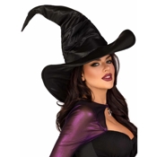 Luxurious Large Ruched Witch Hat