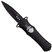 Master Cutlery Dark Side Blades Spear Point Folding Knife
