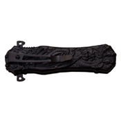 Dark Side 4.75 Inch Closed Flame Graphic Folding Knife