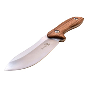 Elk Ridge Wooden Handle Fixed Blade Knife