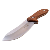 Elk Ridge Wooden Handle Fixed Blade Knife