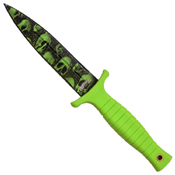 Skull Camo Fixed Blade Knife