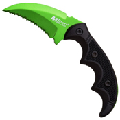 Hawkbill Fixed Blade Knife w/ Paddle Holster Sheath