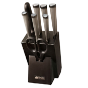 15 Pcs Kitchen Knife & Block Set