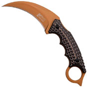 Xtreme Karambit Tactical Knife - Gold