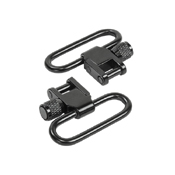 1 Inch Lockable Black Sling Swivels