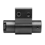 Compact Red Laser Black Sight With Weaver Mount