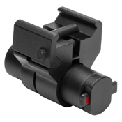 Compact Red Laser Black Sight With Weaver Mount