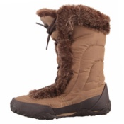 North Face Brown Nuptse Fur IV Boot 